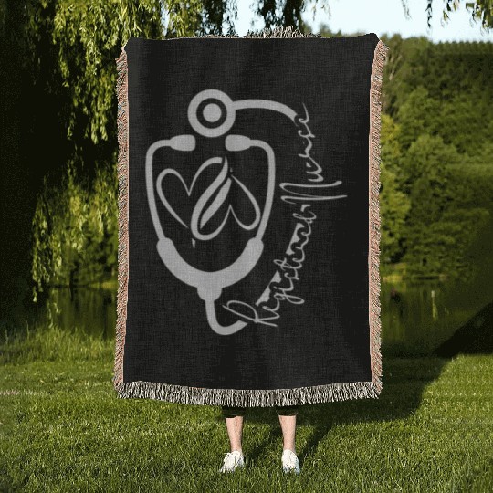 Registered Nurse Woven Blankets