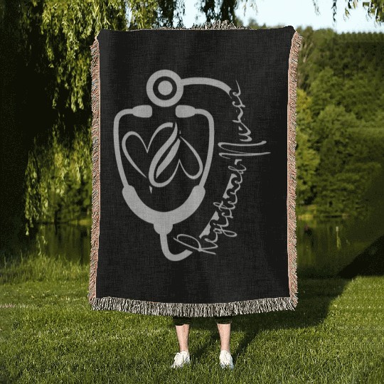 Registered Nurse Woven Blankets
