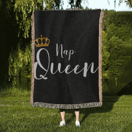 Funny Nap Lover Teens Girls Women Nap Woven Blankets