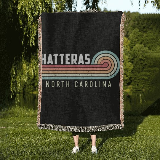 Island North Carolina Woven Blankets