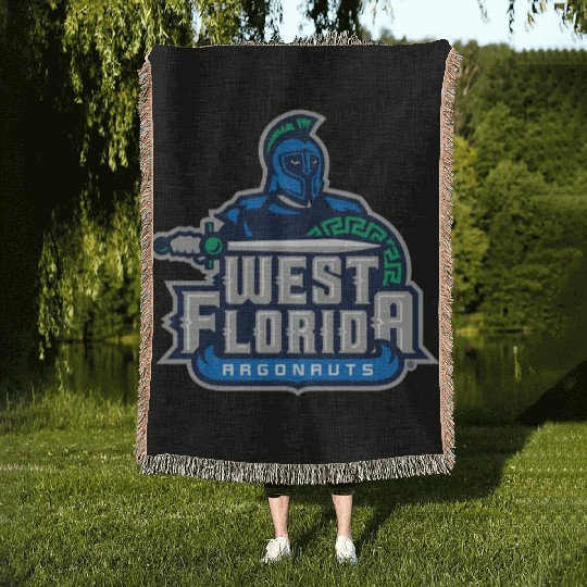 West Florida Argonauts Icon Officially Licensed Woven Blankets