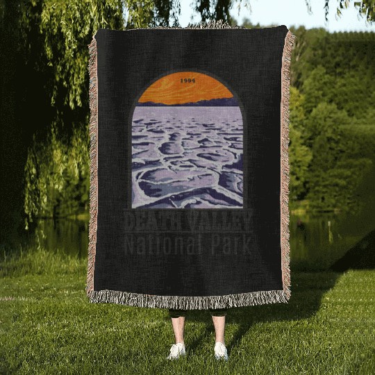 Death Valley National Park Woven Blankets