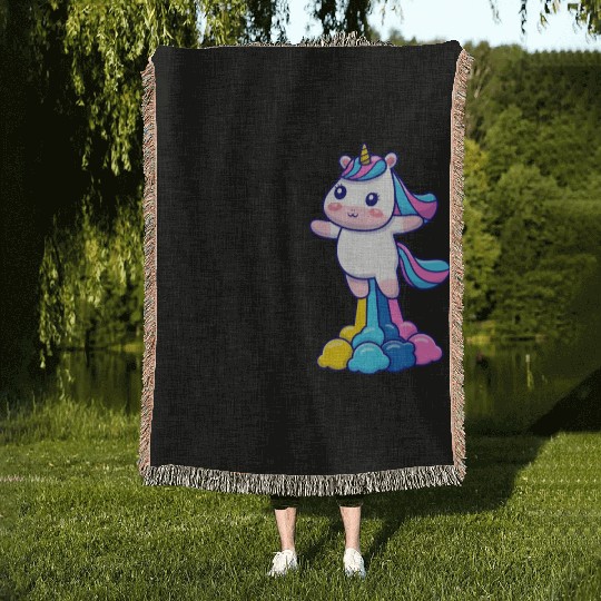 embrace neurodiversity trending Woven Blankets