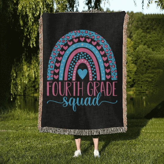 Fourth Grade Squad Team 4th Grade Teacher Back To Woven Blankets