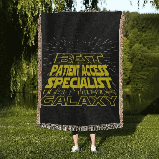 Patient Access cialist Galaxy Job Woven Blankets