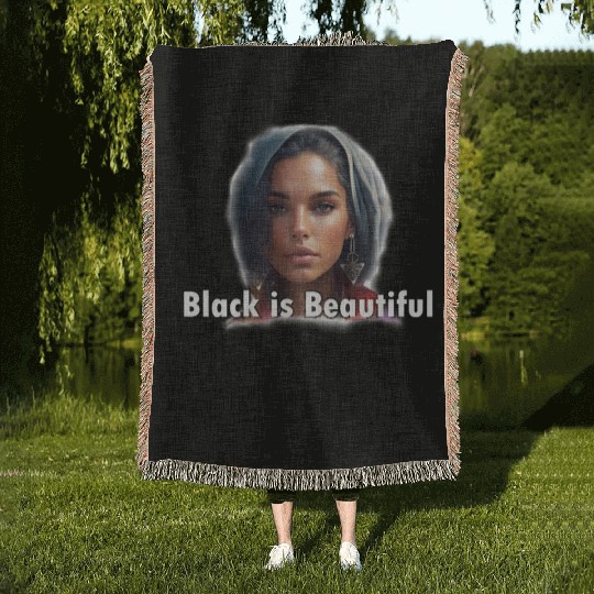 Black is Beautiful Woven Blankets