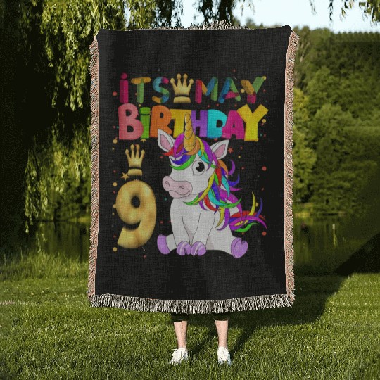Uorn Party Animal 9Th Uorn Woven Blankets