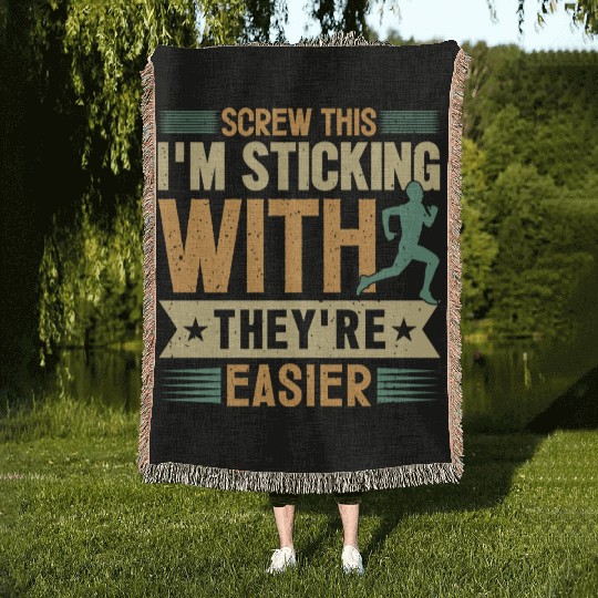 Triathlon Swimming Cycling Running Woven Blankets