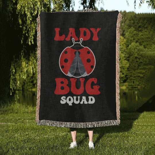 Entomology Entomologists Insect Lover Ladybug Woven Blankets