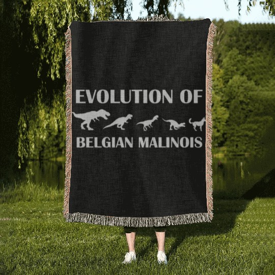 Evolution of Belgian Malinois Woven Blankets