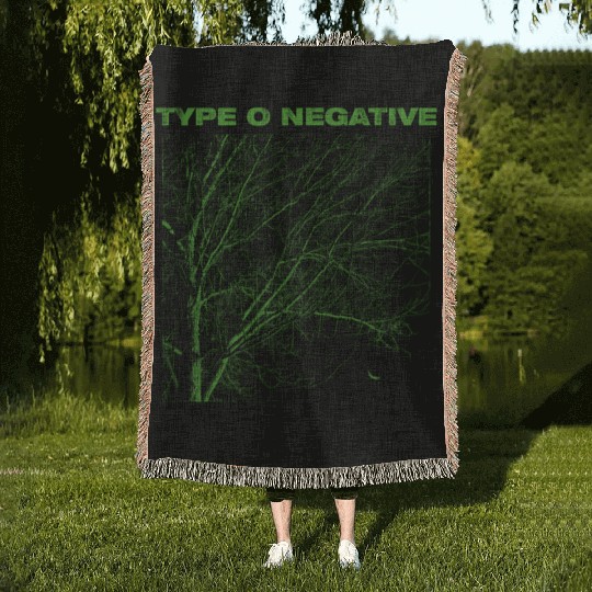 Type O Negative Tree Black Woven Blankets