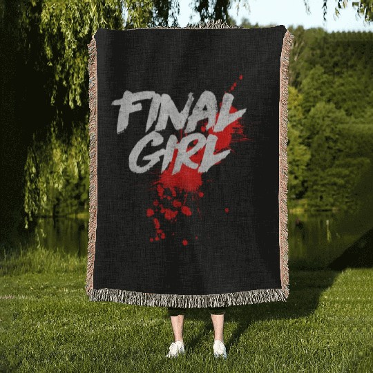 Final Horror Movie Slasher Film Woven Blankets