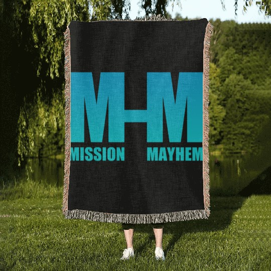 Mission Mayhem Woven Blankets