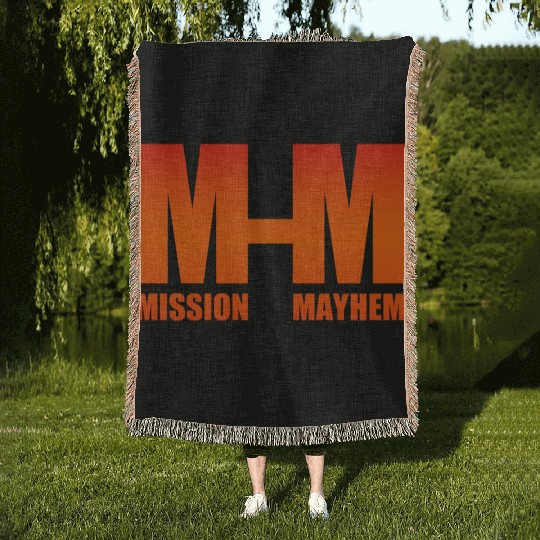Mission Mayhem Woven Blankets