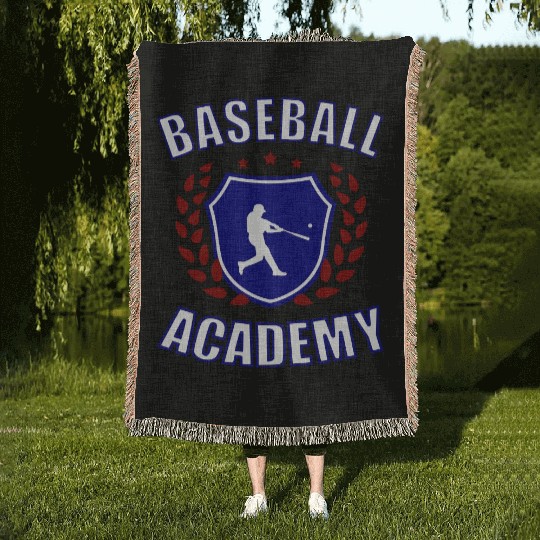 Baseball Academy 2 Woven Blankets