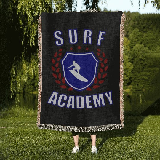 Surf Academy Woven Blankets