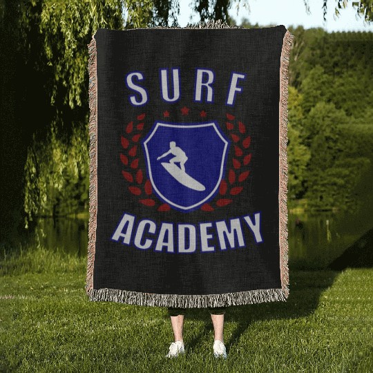 Surf Academy Woven Blankets