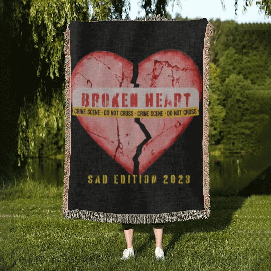 0ne design express a Sad loves-tory Woven Blankets