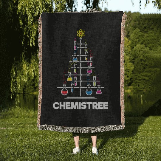 Chemistree Science Tree Woven Blankets