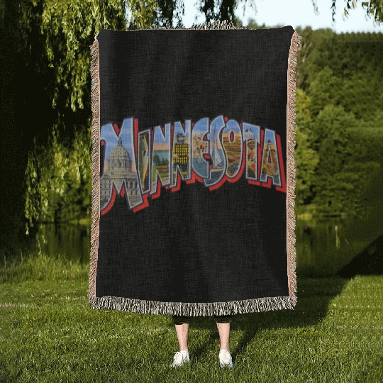 Minnesota Mn Woven Blankets