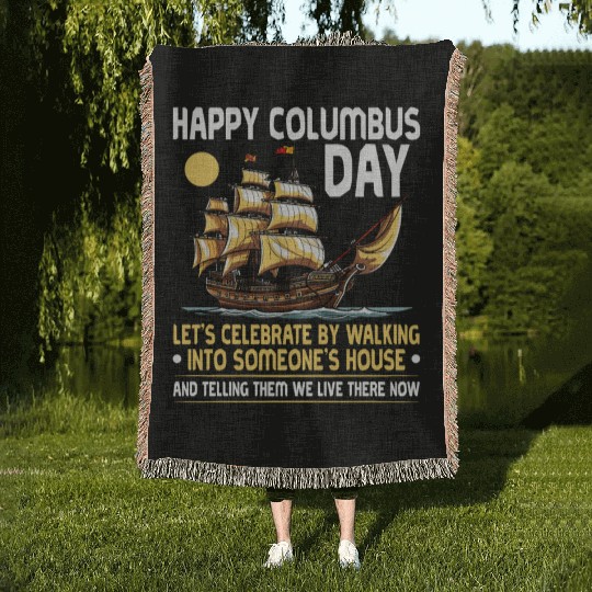 Aboriginal Indians Indigenous Native American Day Woven Blankets