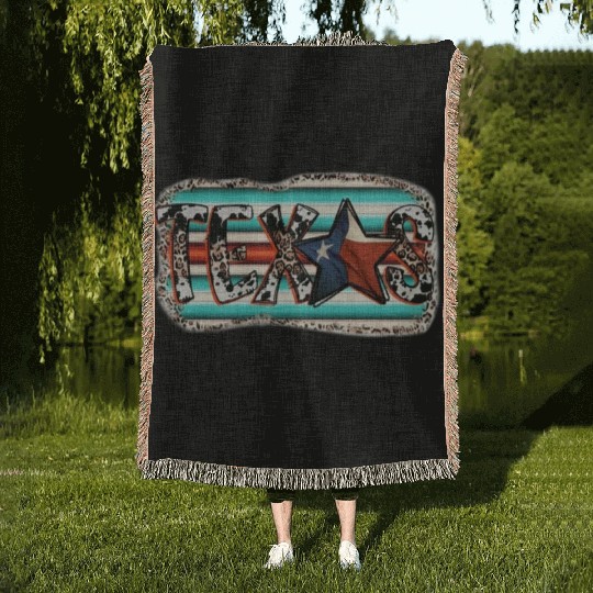 Texas For all who love Texas Woven Blankets