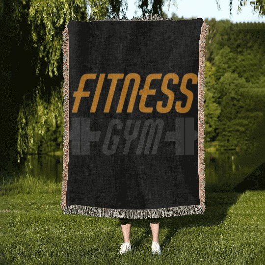 Fitness Gym Woven Blankets