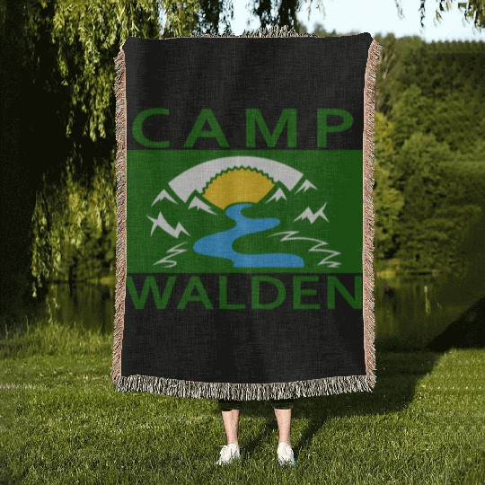 Camp Walden An Adventure A Summer Camp Woven Blankets