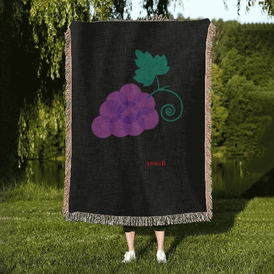 Feel Grape X Great Woven Blankets
