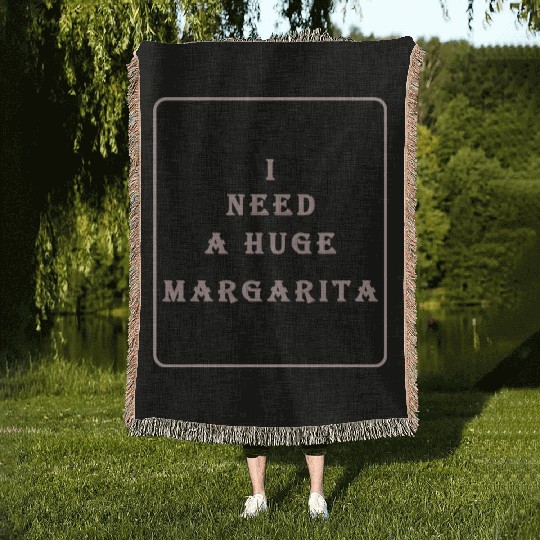i need a huge margarita vintage nature nature Woven Blankets