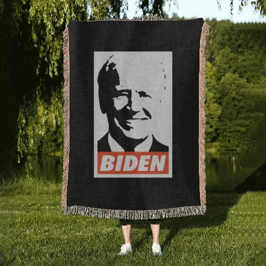 Joe Biden Woven Blankets