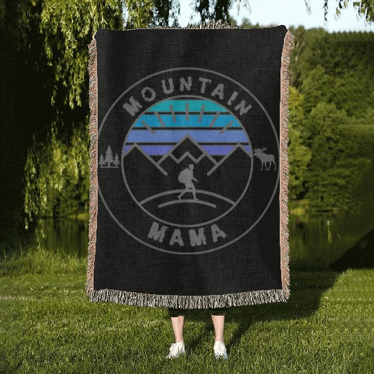 Mountain Mama Woven Blankets