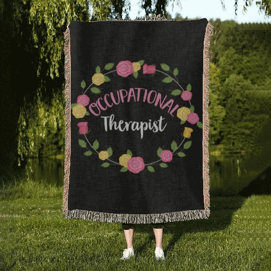 Occupational Therapy Ot Occupational Therapist Woven Blankets
