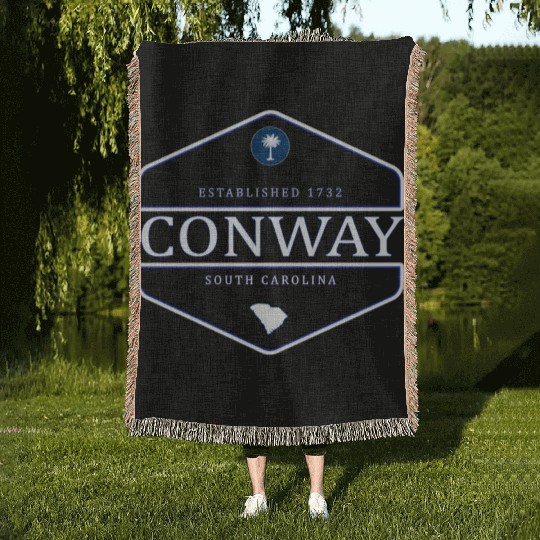 Conway South Carolina Conway Woven Blankets