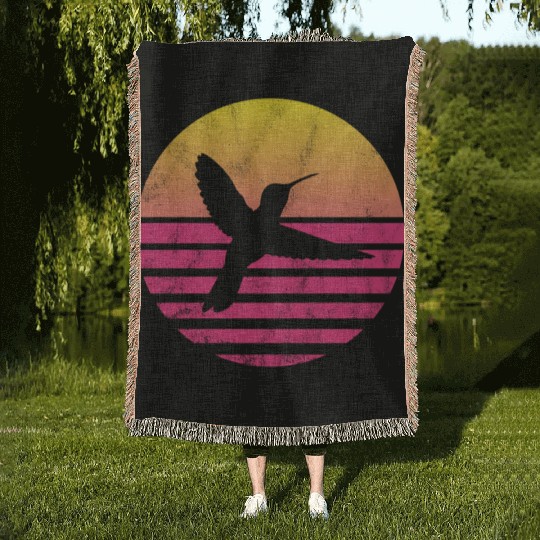 Hummingbird Woven Blankets