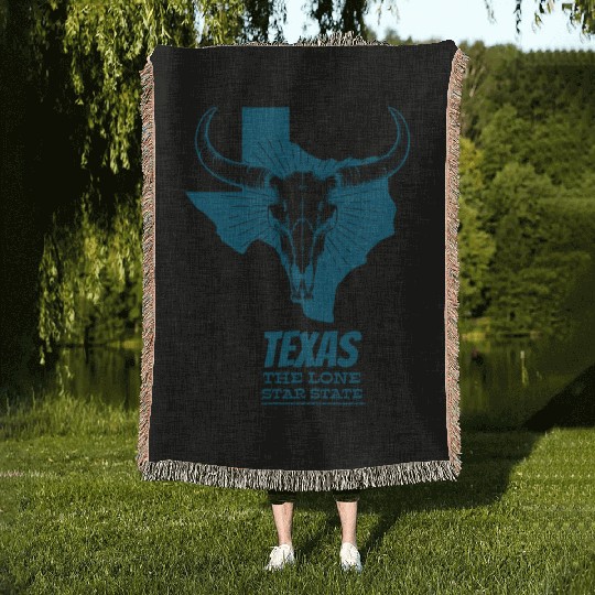 Texas - The Lone Star State. Woven Blankets