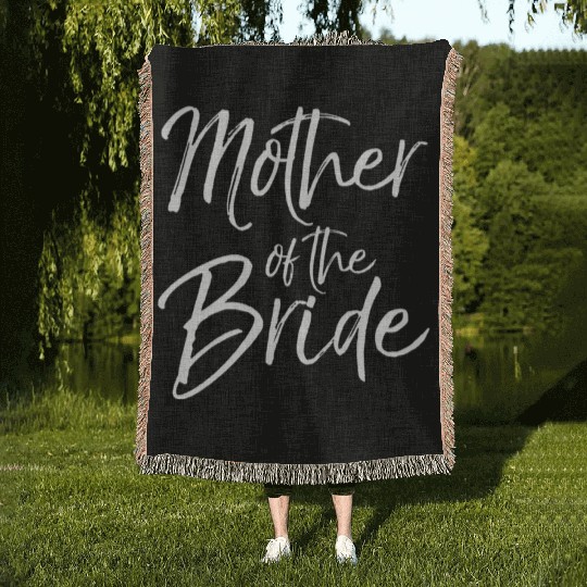 Bride & Groom Wedding Studio Woven Blankets