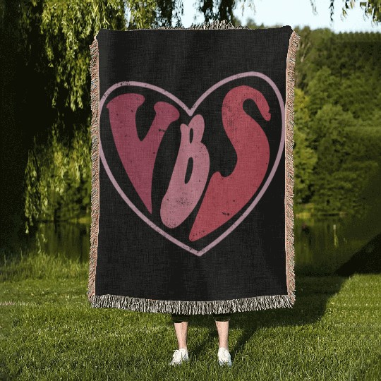 VBS Crew Summer Camp Vacation Bible School Bible Woven Blankets