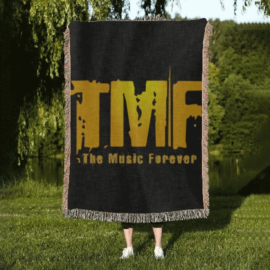 TMF Gold Logo Woven Blankets