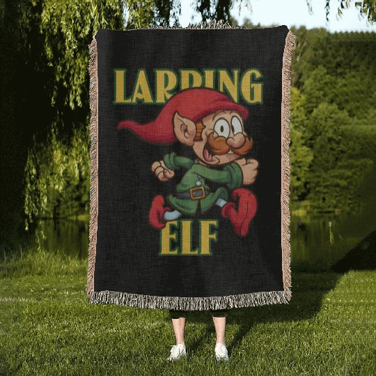 LARPING Elf Woven Blankets