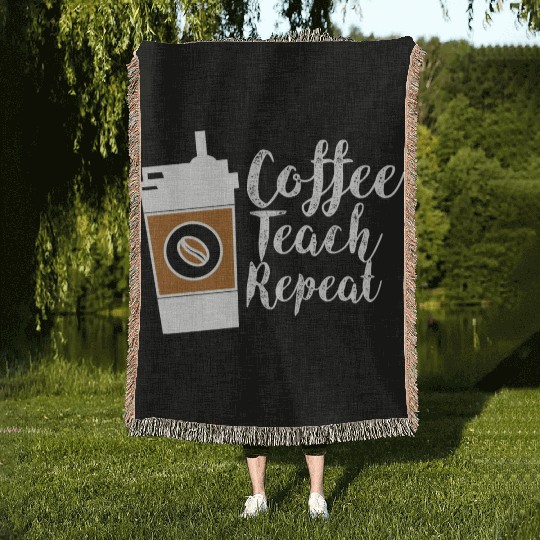 Teacher Appreciation Teacher Life Woven Blankets