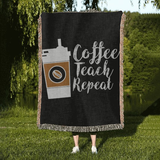 Teacher Appreciation Teacher Life Woven Blankets