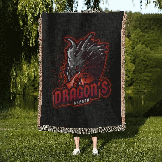 Dragon T ShirtDragon s Breath Woven Blankets