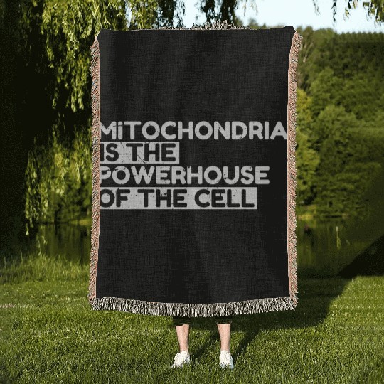 Mitochondria Is The Powerhouse Of The Cell Woven Blankets