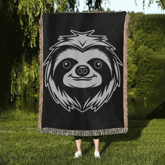 Sloth Woven Blankets