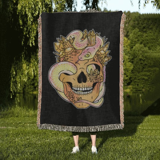 Skull Candy Woven Blankets