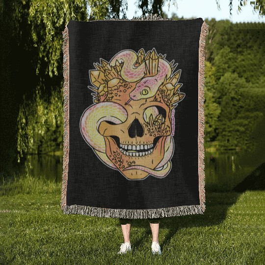 Skull Candy Woven Blankets