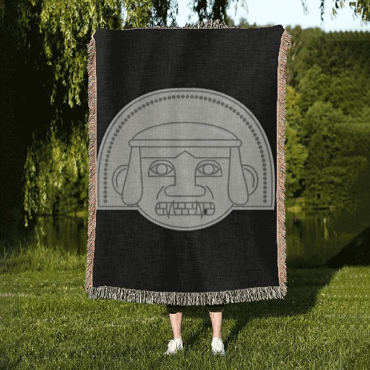 Colombian San Agustin Pre Columbus Indigenous Woven Blankets