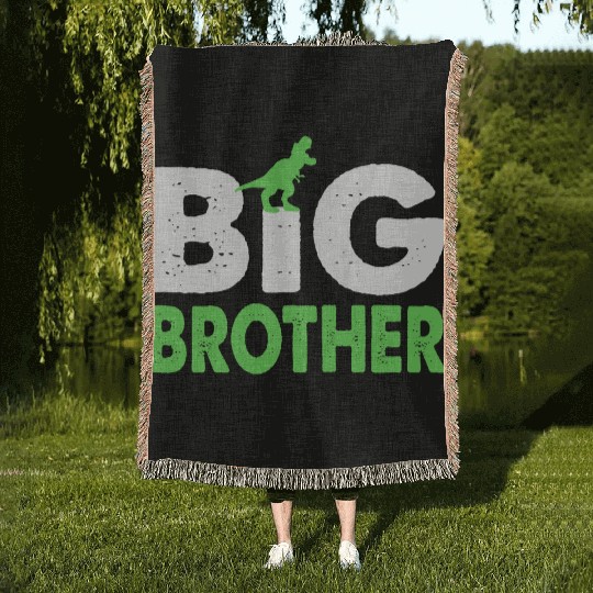 Big Brother Woven Blankets for Toddler