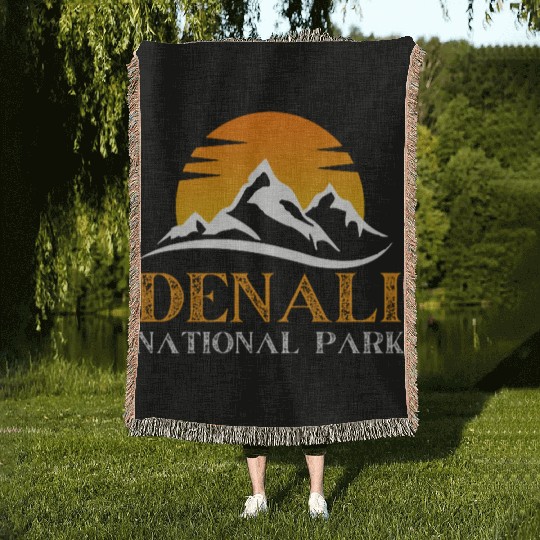 Denali National Park Woven Blankets